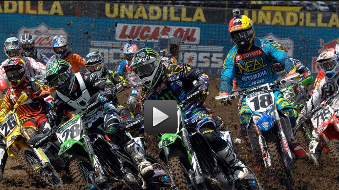 2012 AMA Pro Motocross 450 Moto 1 Replay from Unadilla