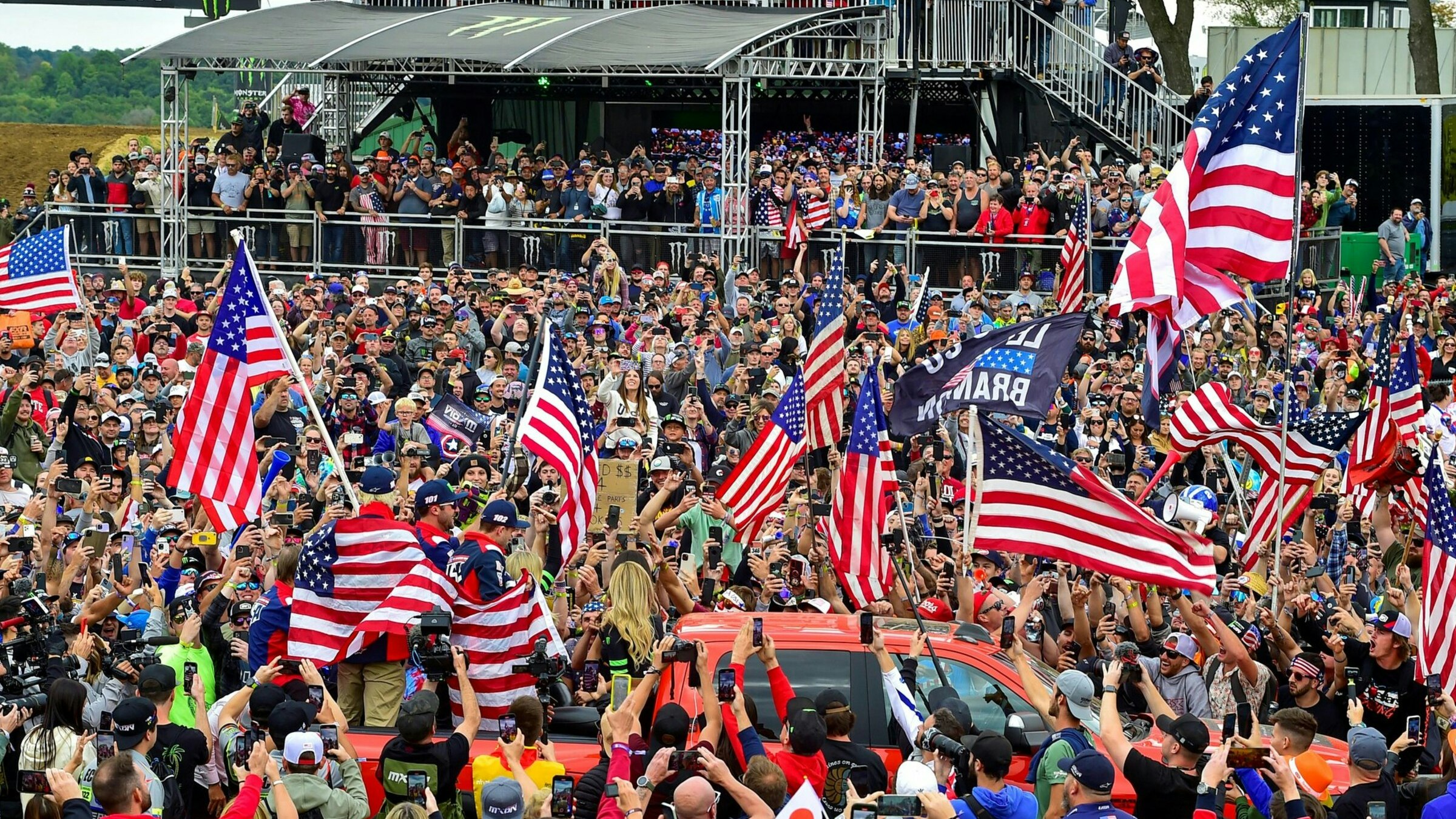 Monster Energy FIM Nucor Indiana Grand Parade LIVE - Downtown Crawfordsville