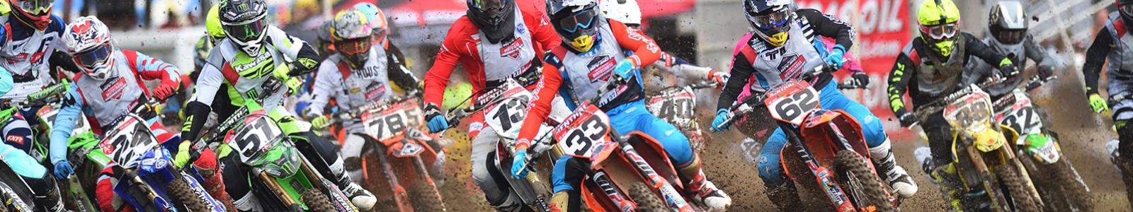 Live amateur motocross racing broadcast setup