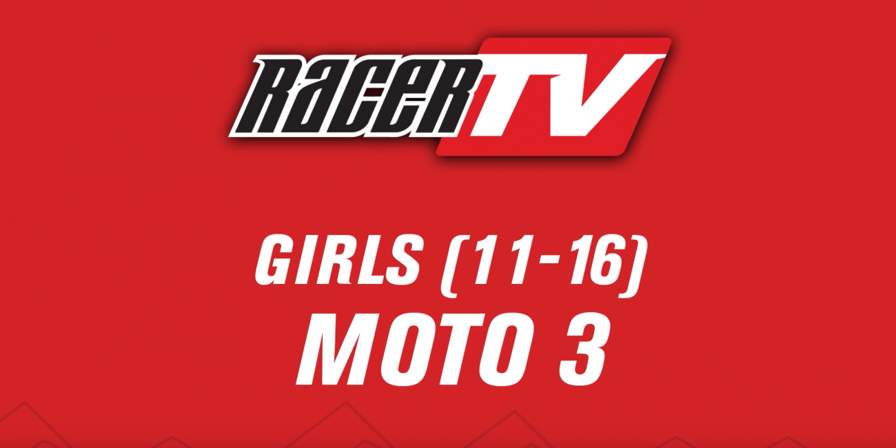Girls (11-15) - Moto 3
