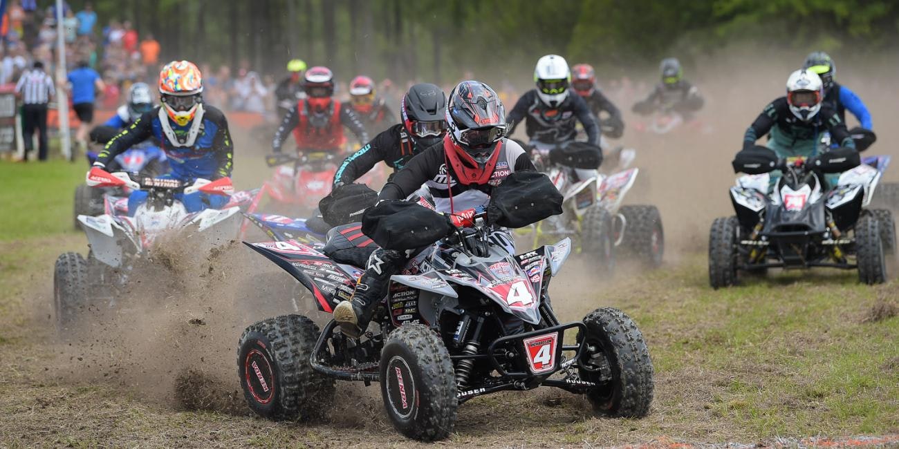 GNCC ATV Round 5 - Camp Coker Bullet Highlights
